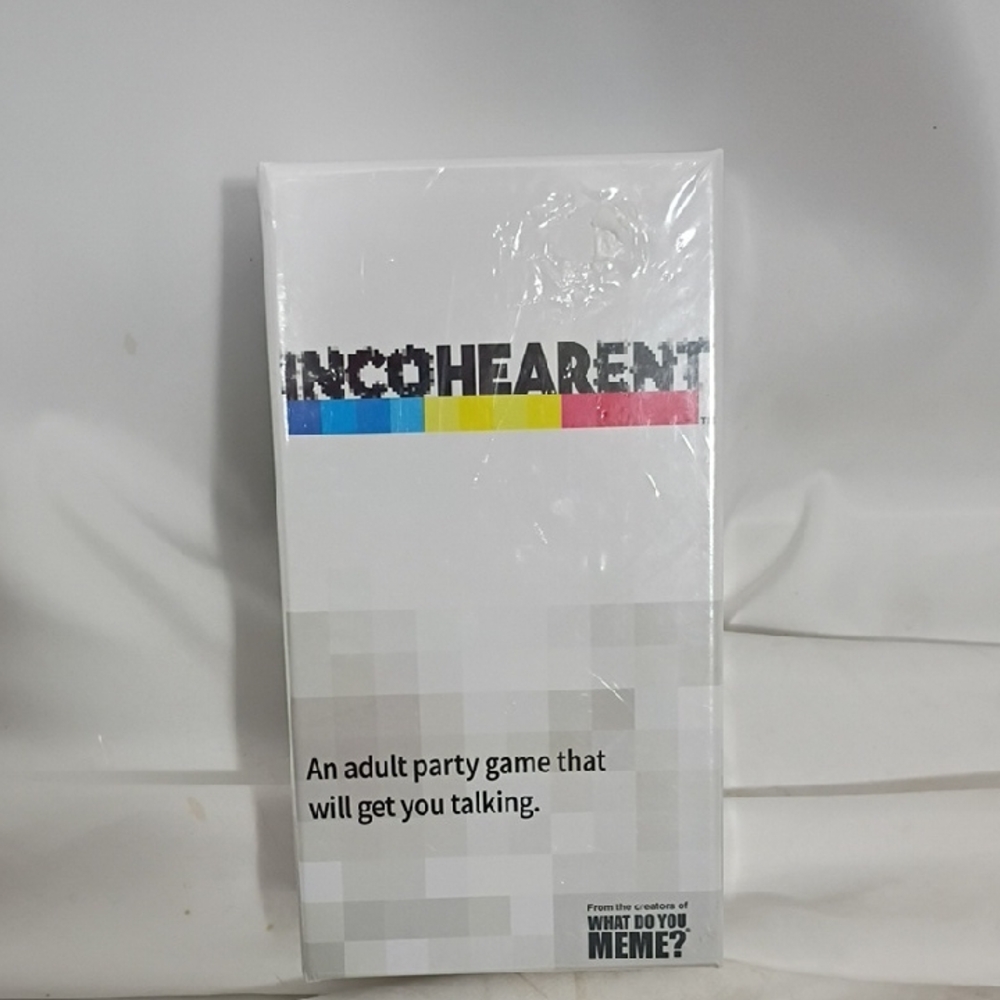 NIB Incohearent - What Do You Meme LLC - Party Game - 2-20+ Players